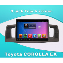 Reproductor de GPS del coche del sistema de Android para Toyota Corolla Ex 9 pulgadas de pantalla táctil